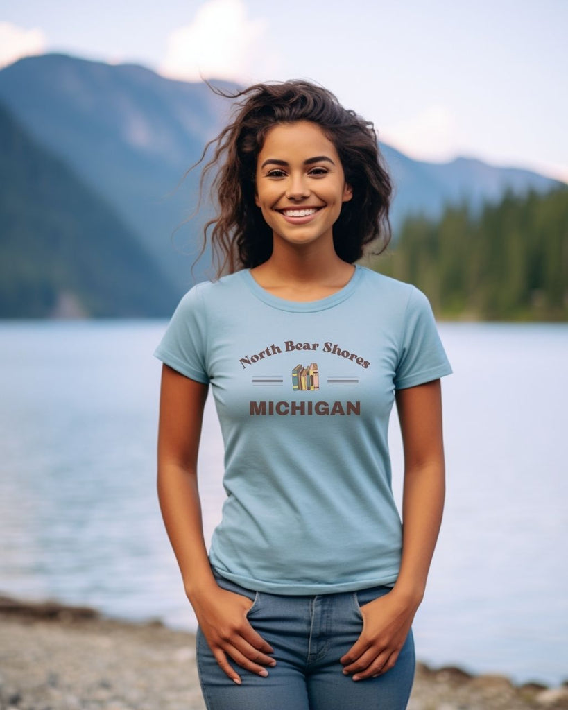 North Bear Shores Michigan T-Shirt - Emily Henry Bookish Inspired Tee - Liam & Lore