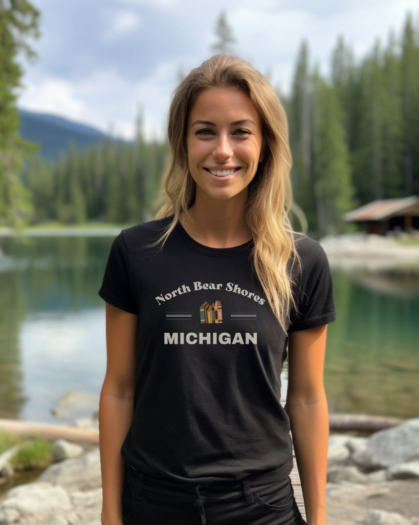 North Bear Shores Michigan T-Shirt - Emily Henry Bookish Inspired Tee - Liam & Lore