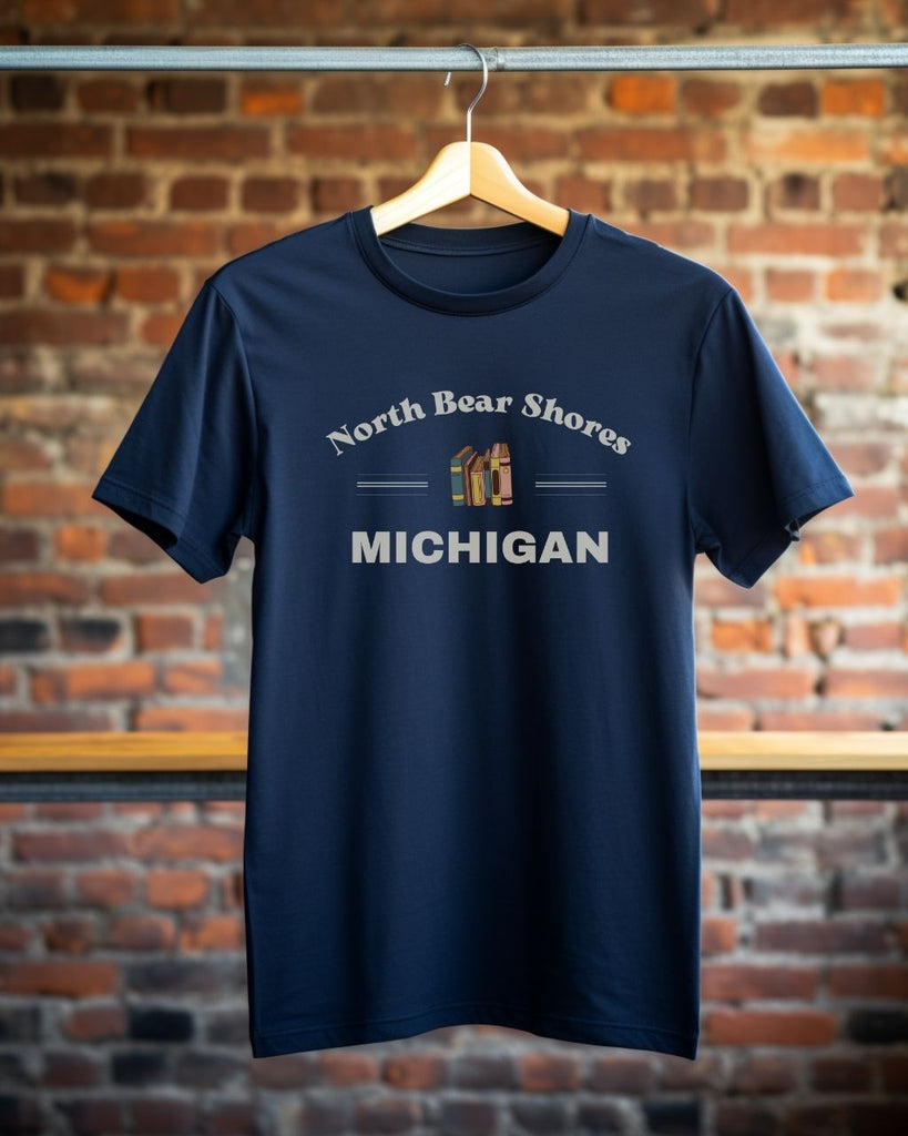 North Bear Shores Michigan T-Shirt - Emily Henry Bookish Inspired Tee - Liam & Lore