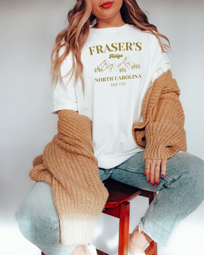 Outlander Fraser's Ridge Comfort Colors Shirt - Liam & Lore
