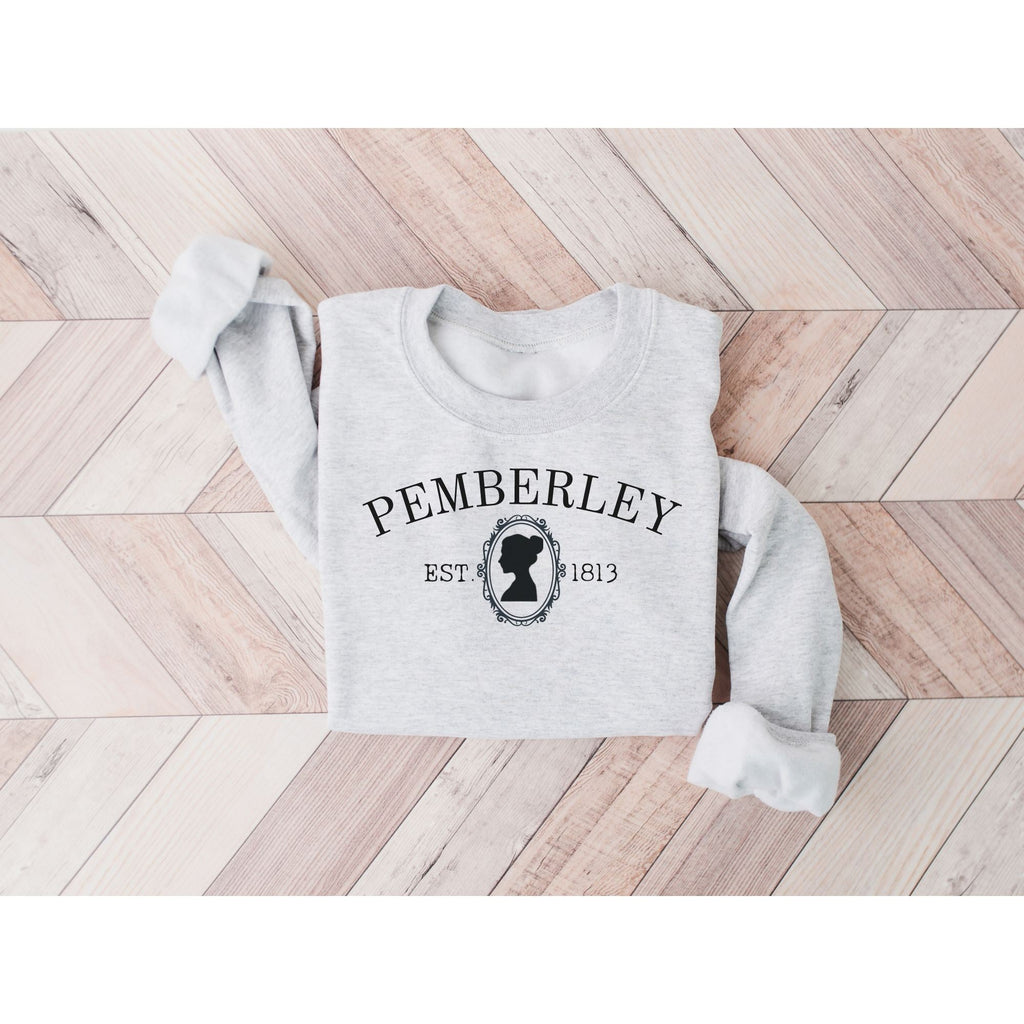 Pemberley Silhouette Sweatshirt - Jane Austen Inspired Bookish Sweatshirt - Liam & Lore
