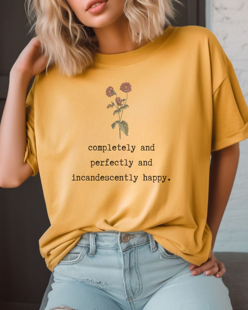 Pride And Prejudice Comfort Colors T-Shirt - Jane Austen Inspired Bookish Shirt - Liam & Lore
