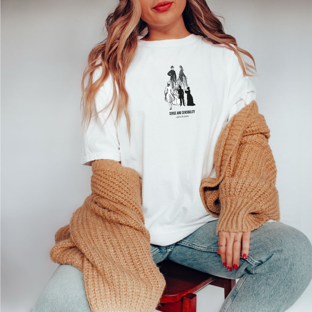Pride and Prejudice Shirt – Iconic Character Graphics - Liam & Lore