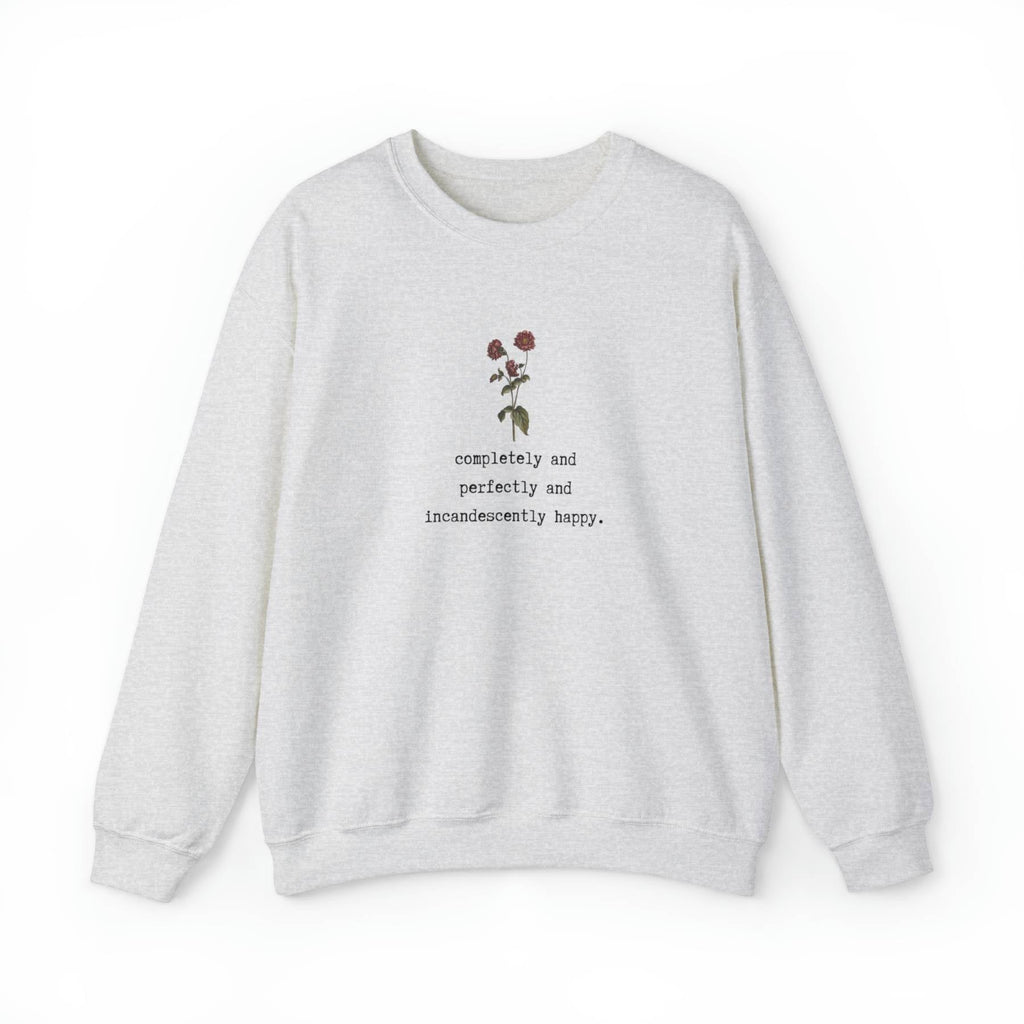 Pride And Prejudice Sweatshirt - Jane Austen Inspired Quote Sweatshirt - Liam & Lore