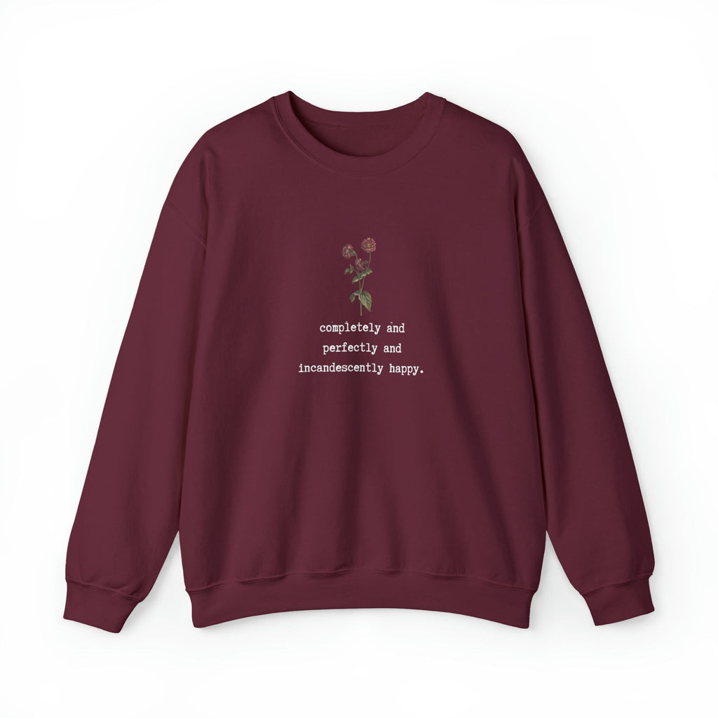 Pride And Prejudice Sweatshirt - Jane Austen Inspired Quote Sweatshirt - Liam & Lore