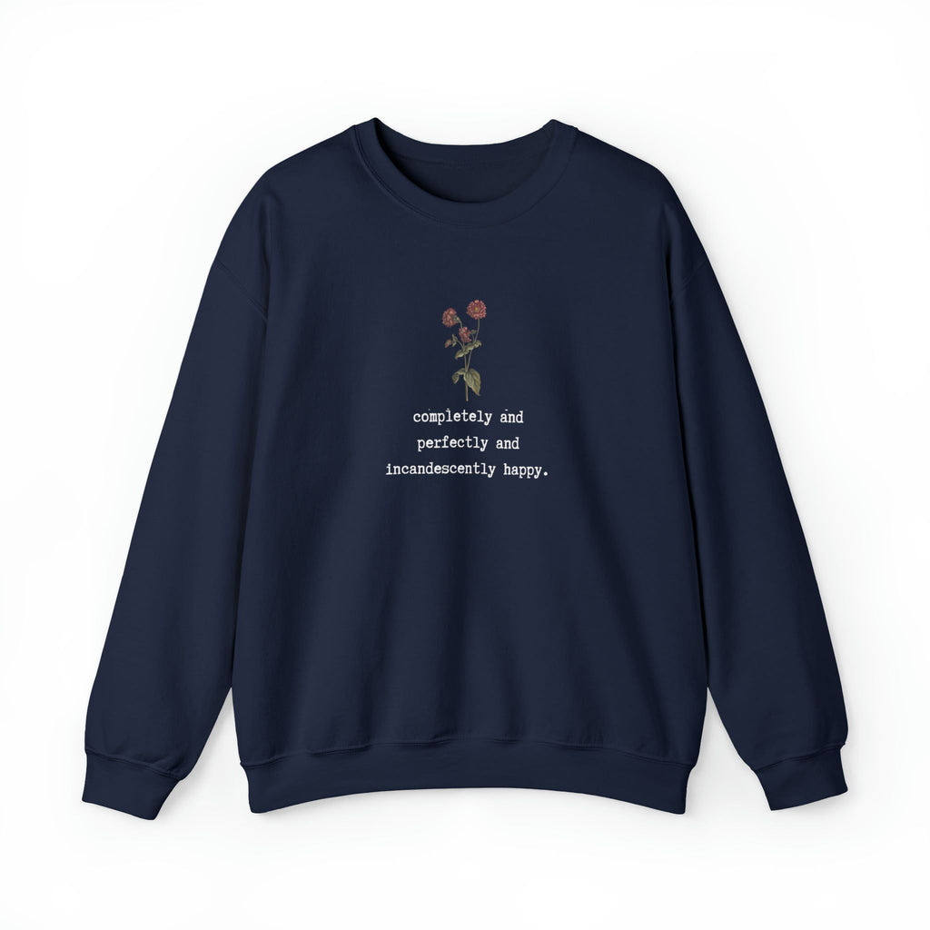 Pride And Prejudice Sweatshirt - Jane Austen Inspired Quote Sweatshirt - Liam & Lore