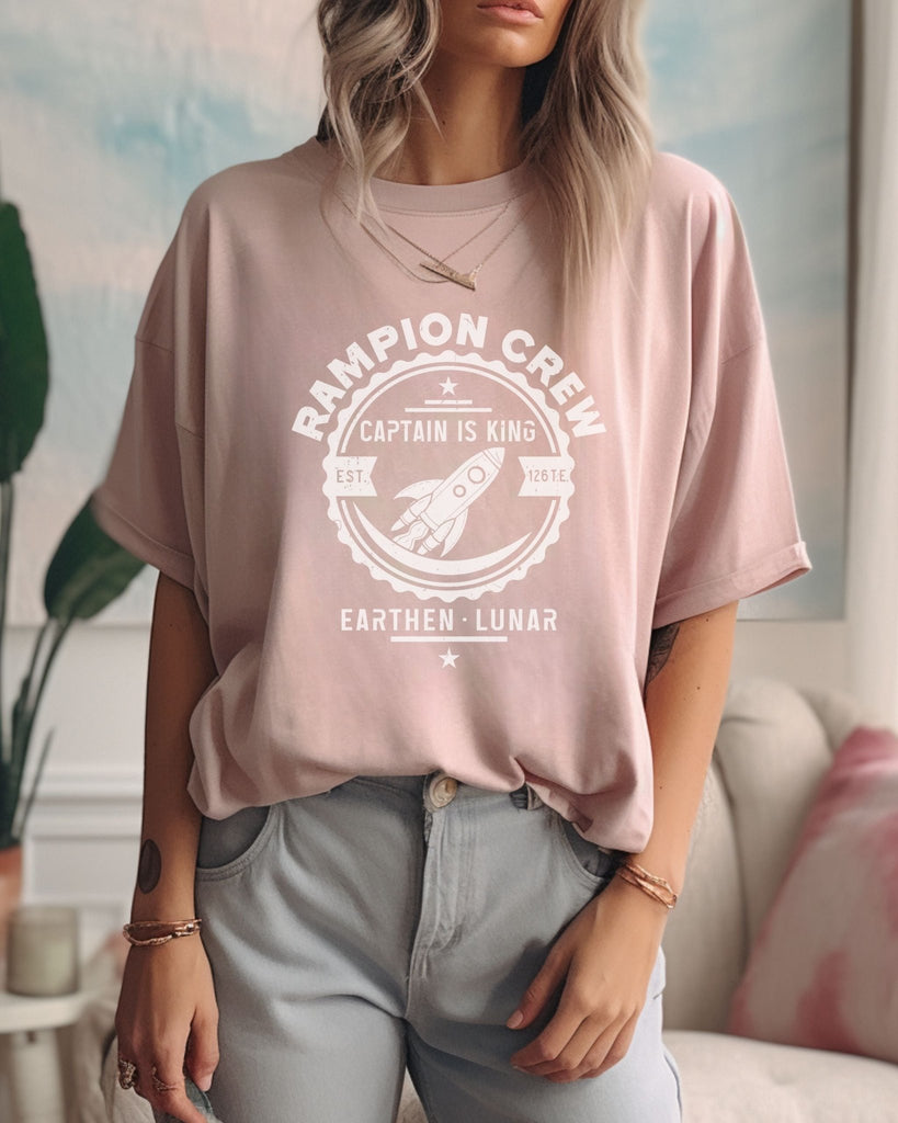 Rampion Crew T-Shirt - The Lunar Chronicles Inspired Bookish Merch - Liam & Lore