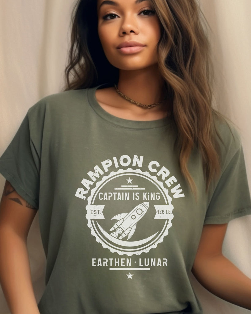 Rampion Crew T-Shirt - The Lunar Chronicles Inspired Bookish Merch - Liam & Lore