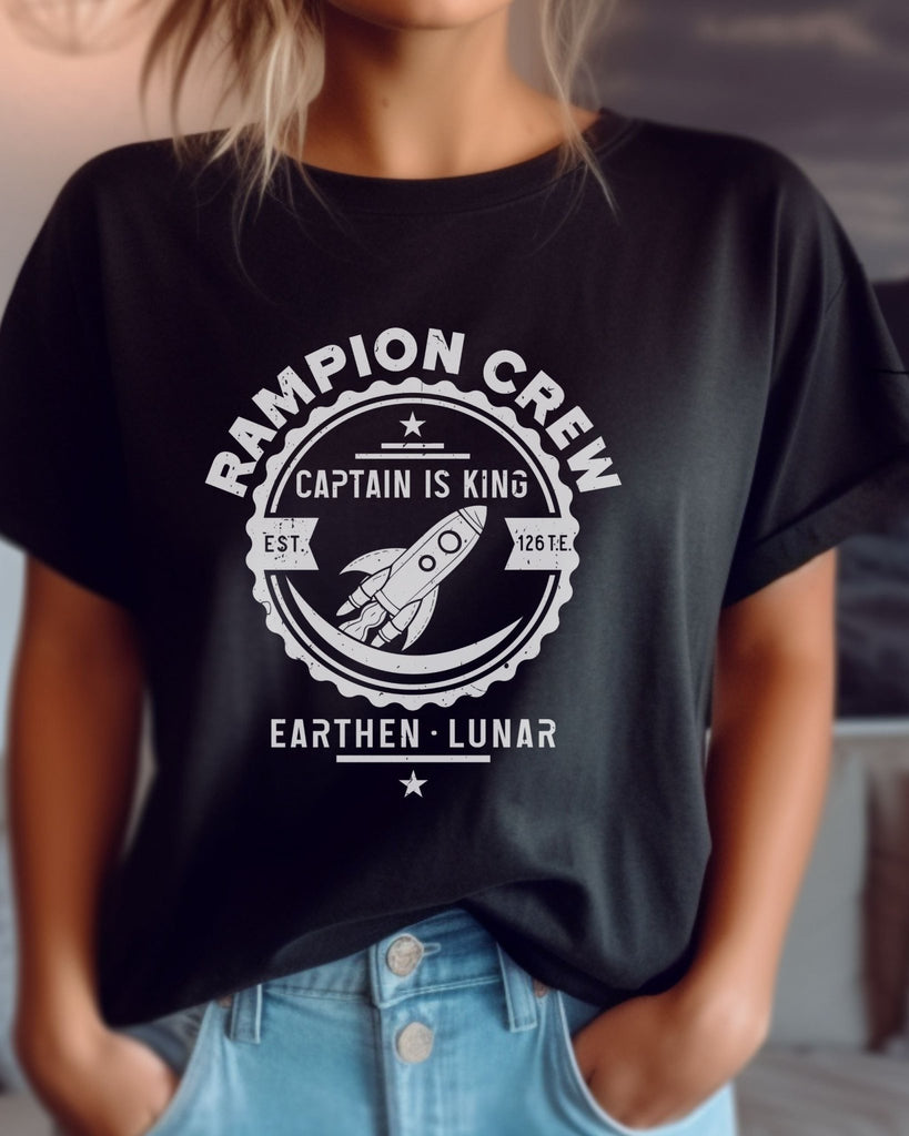Rampion Crew T-Shirt - The Lunar Chronicles Inspired Bookish Merch - Liam & Lore