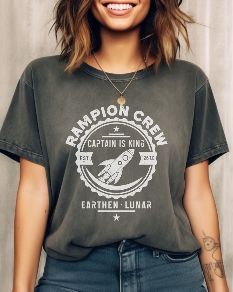 Rampion Crew T-Shirt - The Lunar Chronicles Inspired Bookish Merch - Liam & Lore
