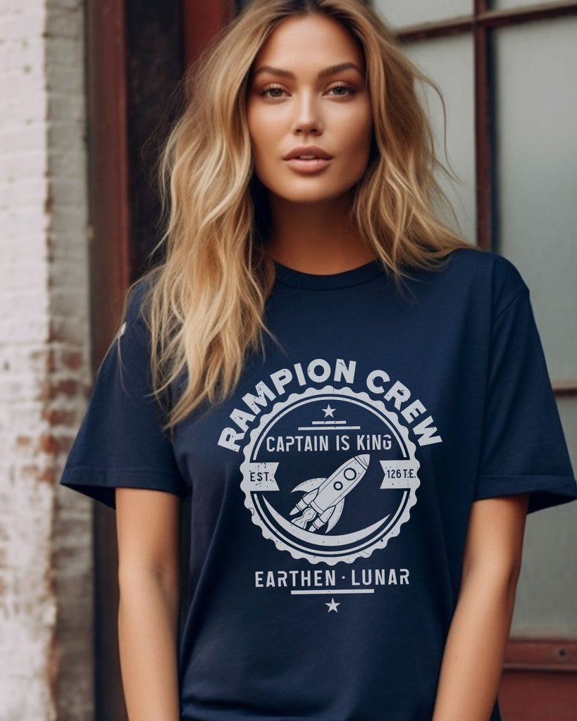 Rampion Crew T-Shirt - The Lunar Chronicles Inspired Bookish Merch - Liam & Lore