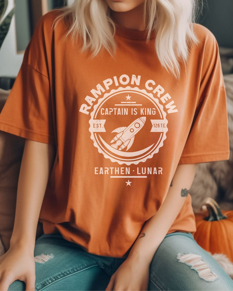 Rampion Crew T-Shirt - The Lunar Chronicles Inspired Bookish Merch - Liam & Lore