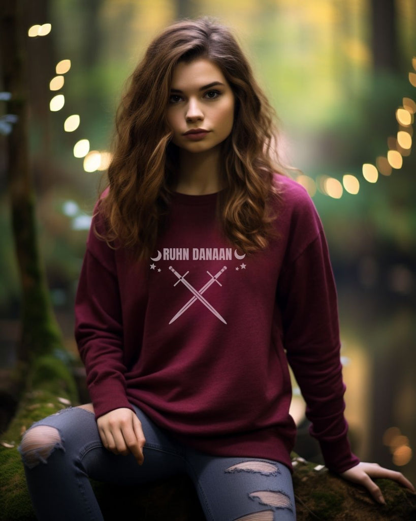 Ruhn Danaan Crescent City Series Sweatshirt - Sarah J Maas Bookish Merch - Liam & Lore