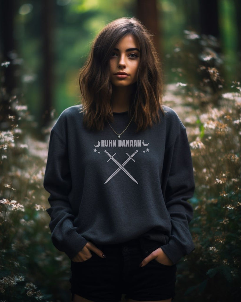 Ruhn Danaan Crescent City Series Sweatshirt - Sarah J Maas Bookish Merch - Liam & Lore