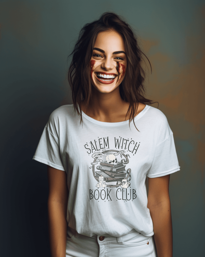 Salem Witch Book Club Comfort Colors T-Shirt - Liam & Lore
