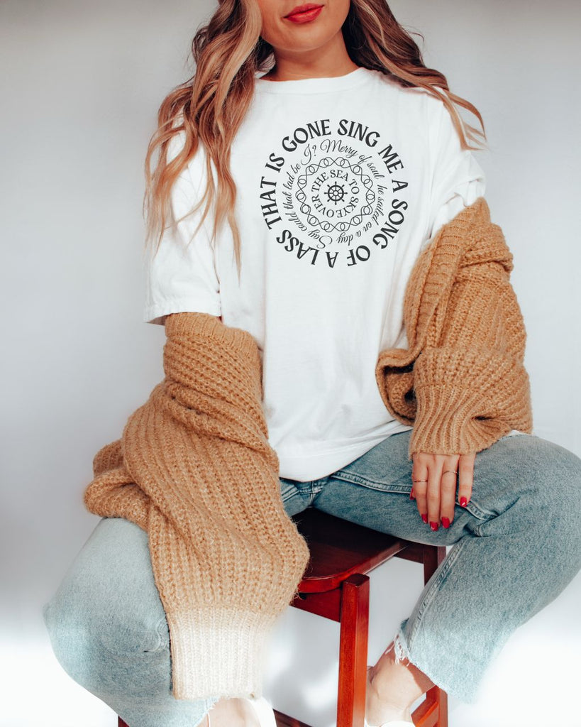 Sing Me A Song Outlander Comfort Colors Shirt - Liam & Lore