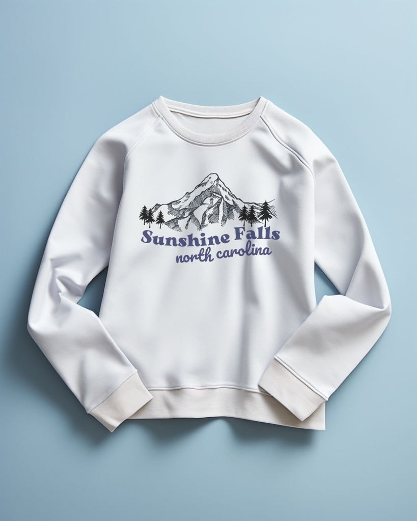 Sunshine Falls Book Lovers Sweatshirt - Emily Henry Inspired Bookish Sweatshirt - Liam & Lore