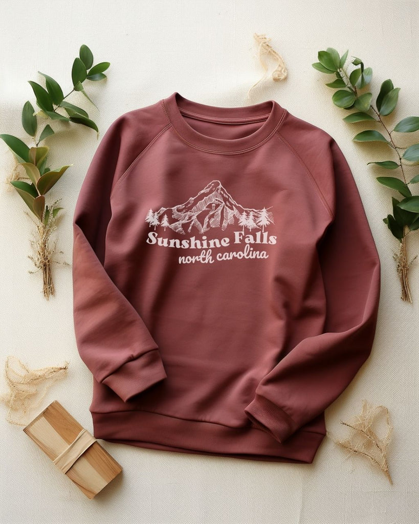 Sunshine Falls Book Lovers Sweatshirt - Emily Henry Inspired Bookish Sweatshirt - Liam & Lore