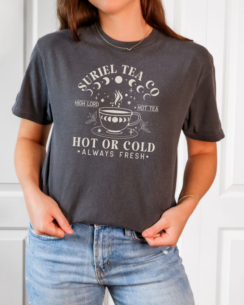 Suriel's Tea Co Comfort Colors T-Shirt - ACOTAR Sarah J. Maas Inspired Tee - Liam & Lore