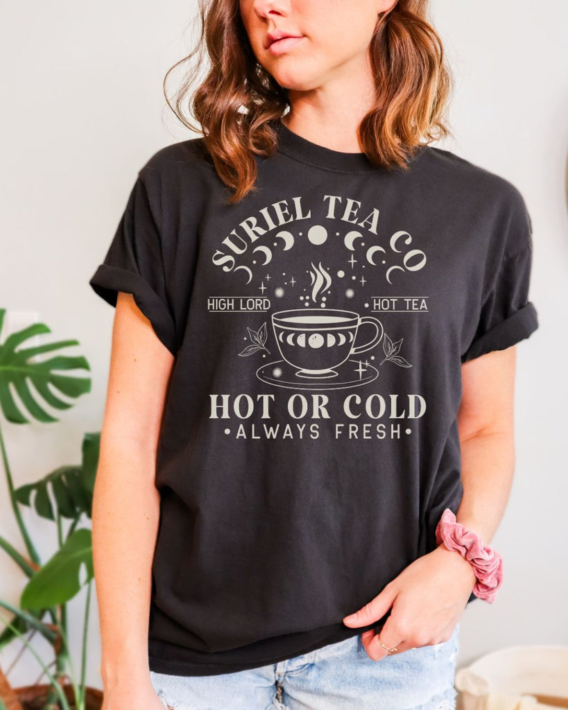 Suriel's Tea Co Comfort Colors T-Shirt - ACOTAR Sarah J. Maas Inspired Tee - Liam & Lore