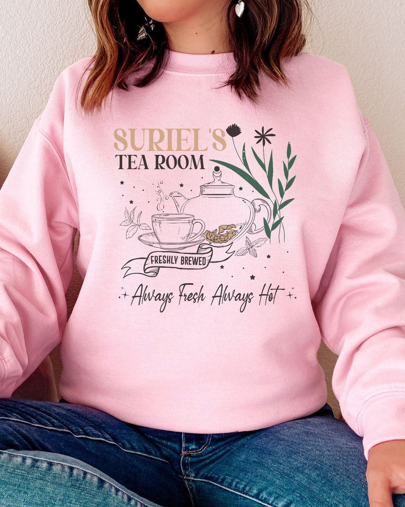 Suriel's Tea Room Sweatshirt - ACOTAR Velaris Sarah J. Maas Inspired Sweater - Liam & Lore