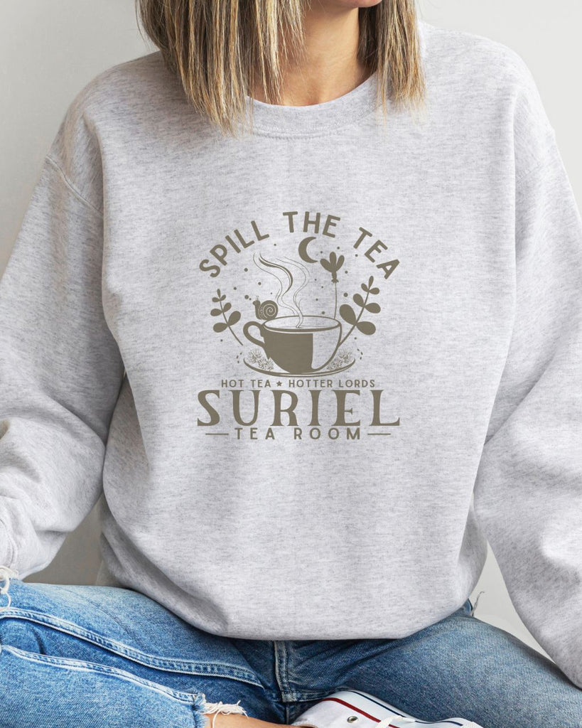 Suriel's Tearoom Co Sweatshirt - ACOTAR Series Sarah J. Maas Inspired Sweater - Liam & Lore