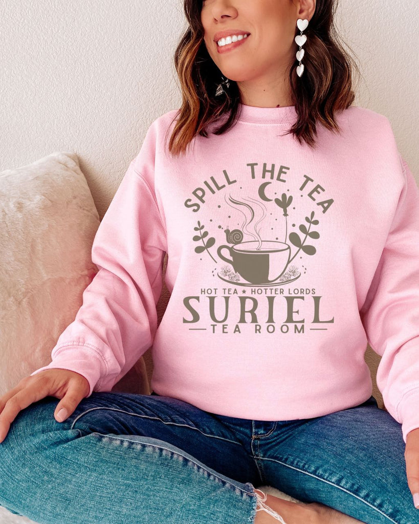 Suriel's Tearoom Co Sweatshirt - ACOTAR Series Sarah J. Maas Inspired Sweater - Liam & Lore