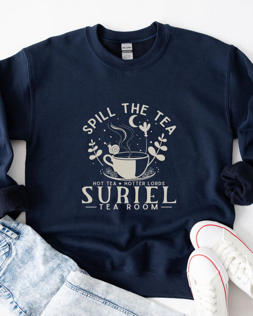 Suriel's Tearoom Co Sweatshirt - ACOTAR Series Sarah J. Maas Inspired Sweater - Liam & Lore