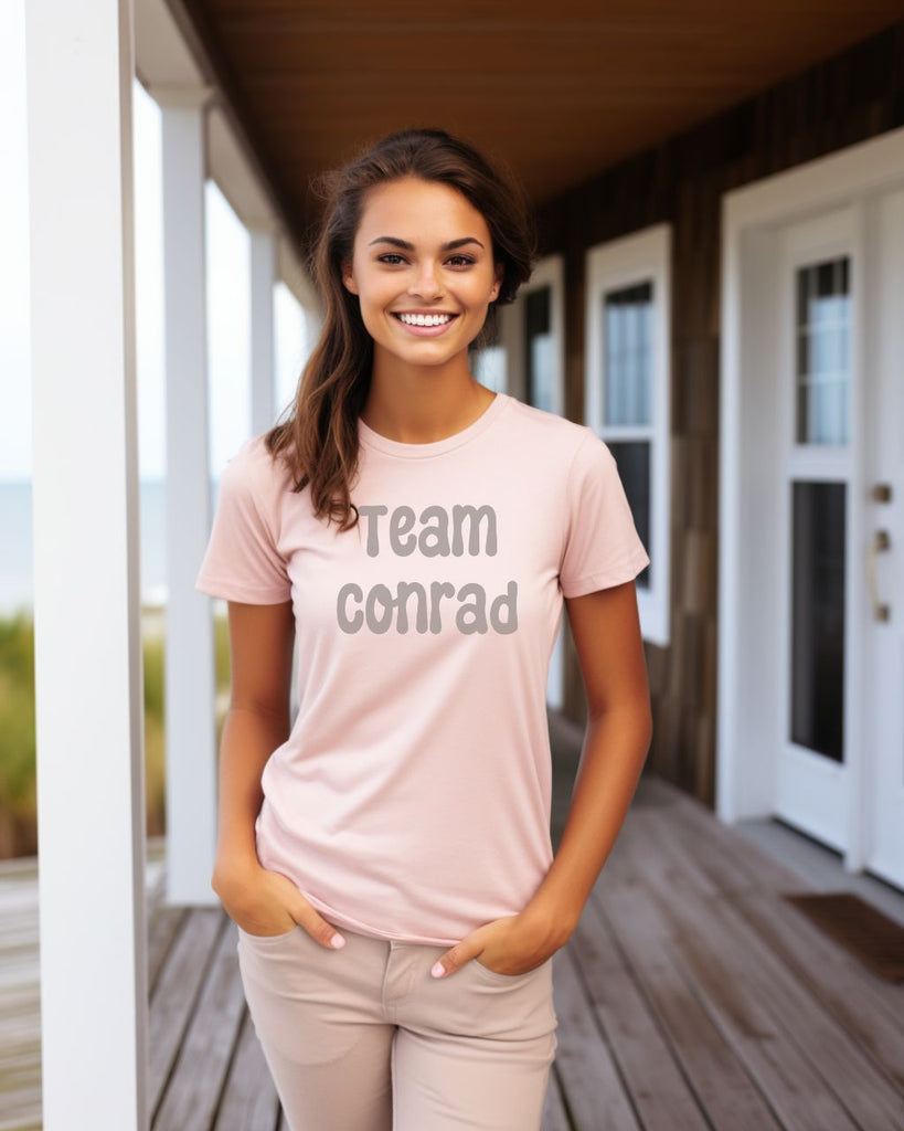 Team Conrad Comfort Colors T-Shirt - The Summer I Turned Pretty Bookish Shirt - Liam & Lore