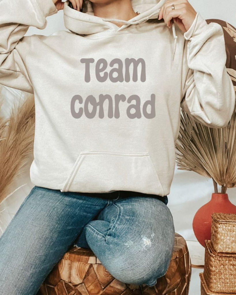 Team Conrad Hoodie - The Summer I Turned Pretty Bookish Hoodie - Liam & Lore