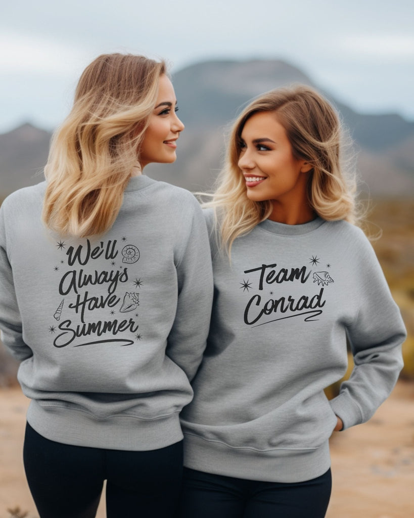 Team Conrad Sweatshirt | The Summer I Turned Pretty Bookish Merch - Liam & Lore