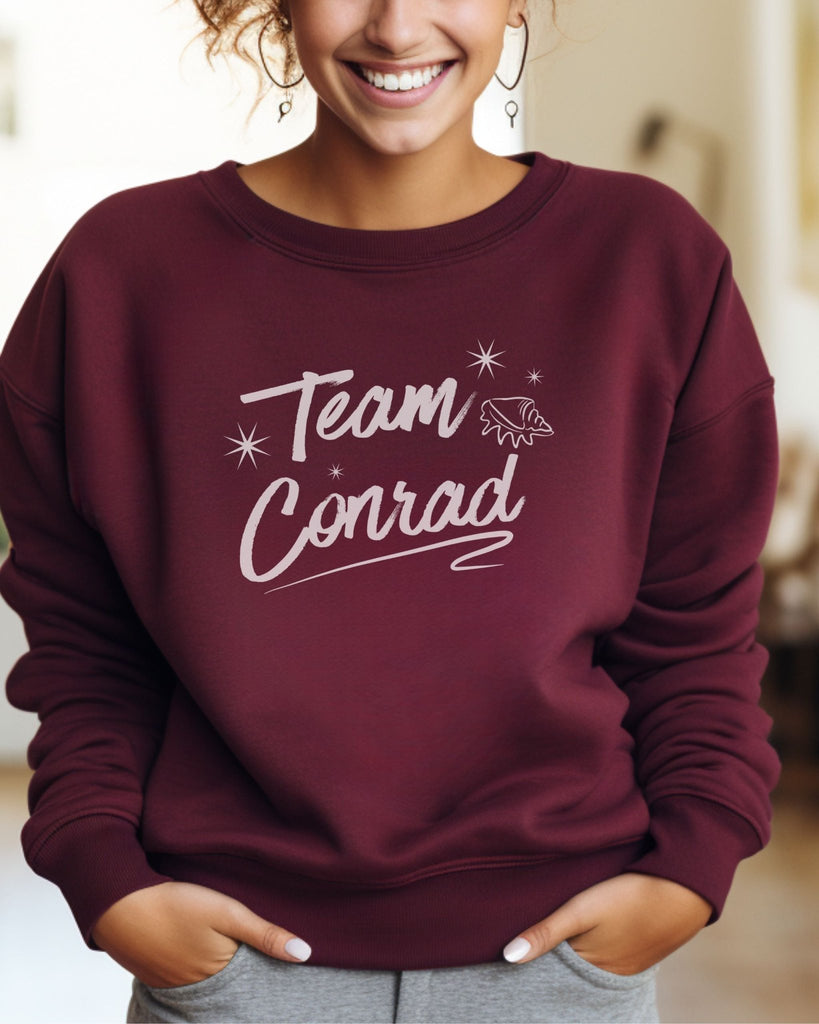 Team Conrad Sweatshirt | The Summer I Turned Pretty Bookish Merch - Liam & Lore