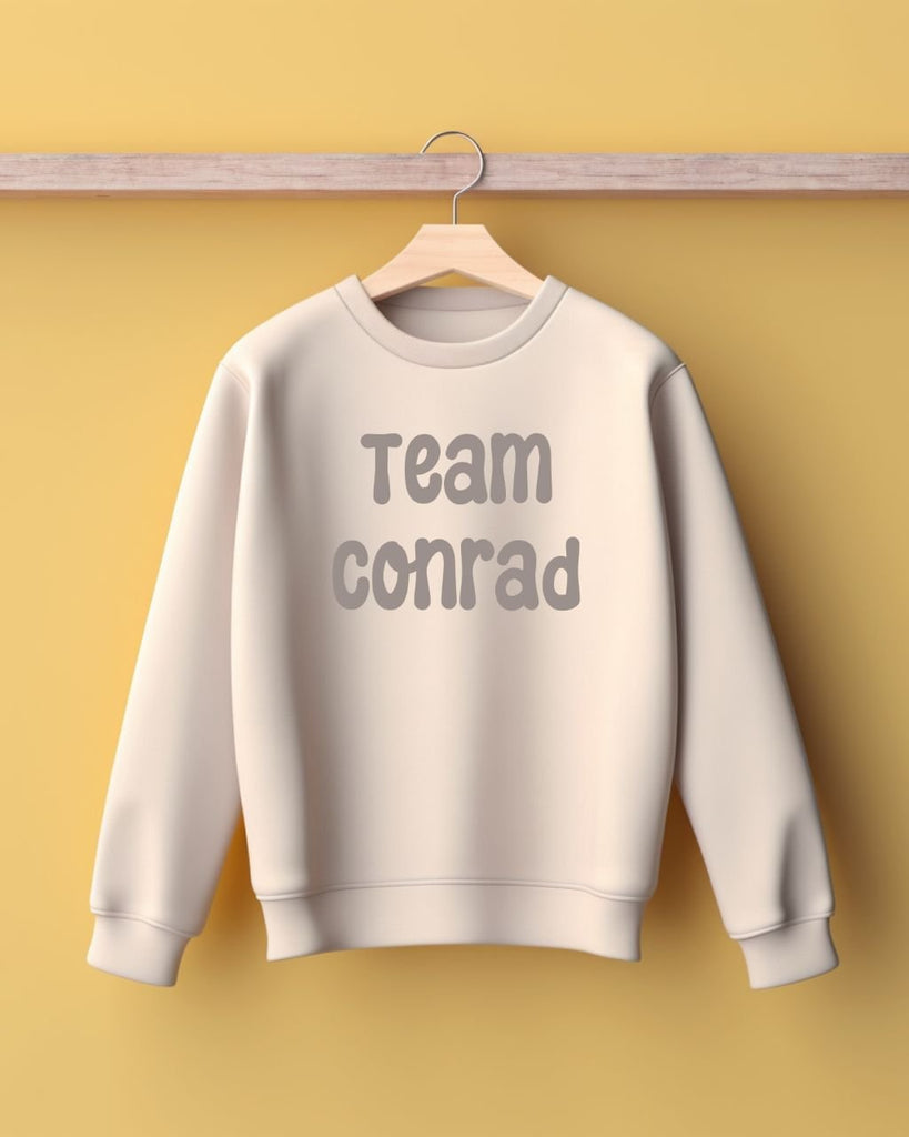 Team Conrad Sweatshirt - The Summer I Turned Pretty Bookish Sweater - Liam & Lore