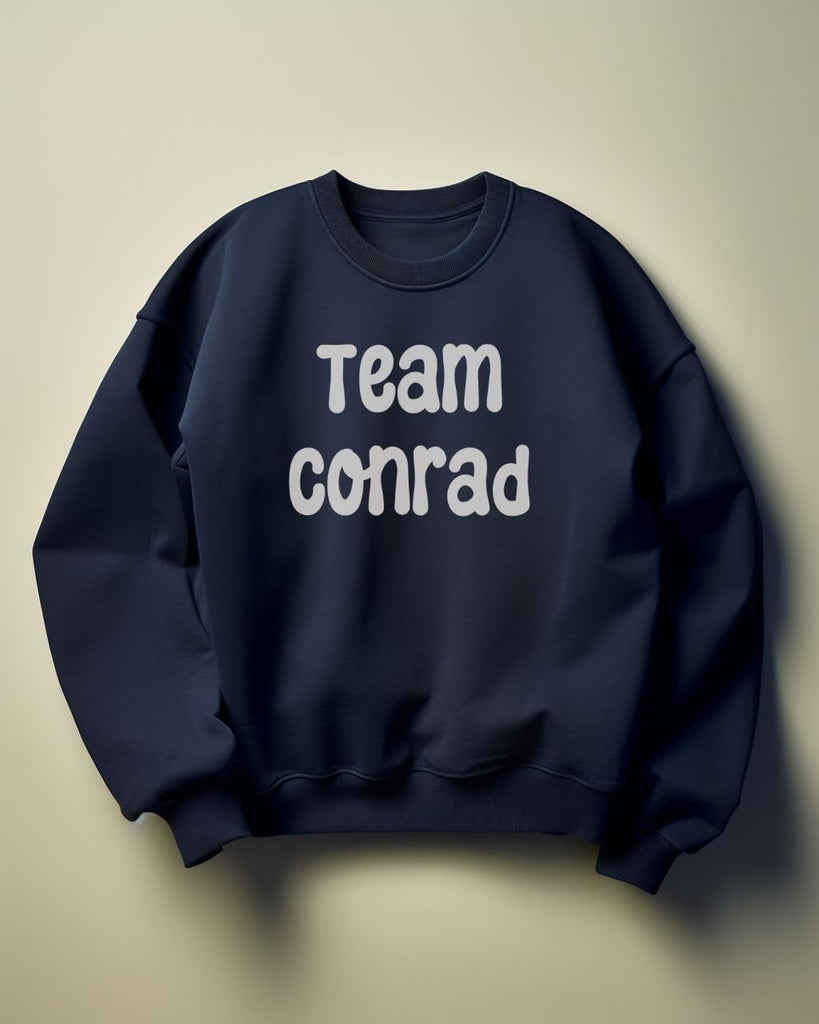 Team Conrad Sweatshirt - The Summer I Turned Pretty Bookish Sweater - Liam & Lore