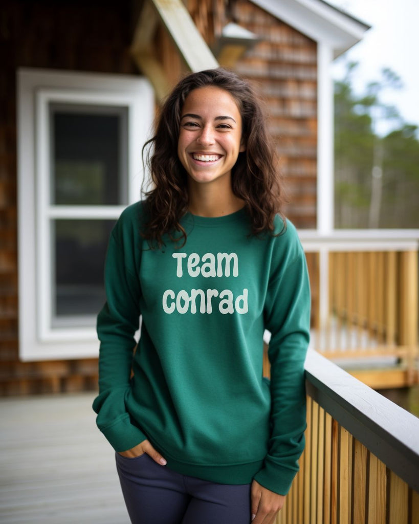 Team Conrad Sweatshirt - The Summer I Turned Pretty Bookish Sweater - Liam & Lore