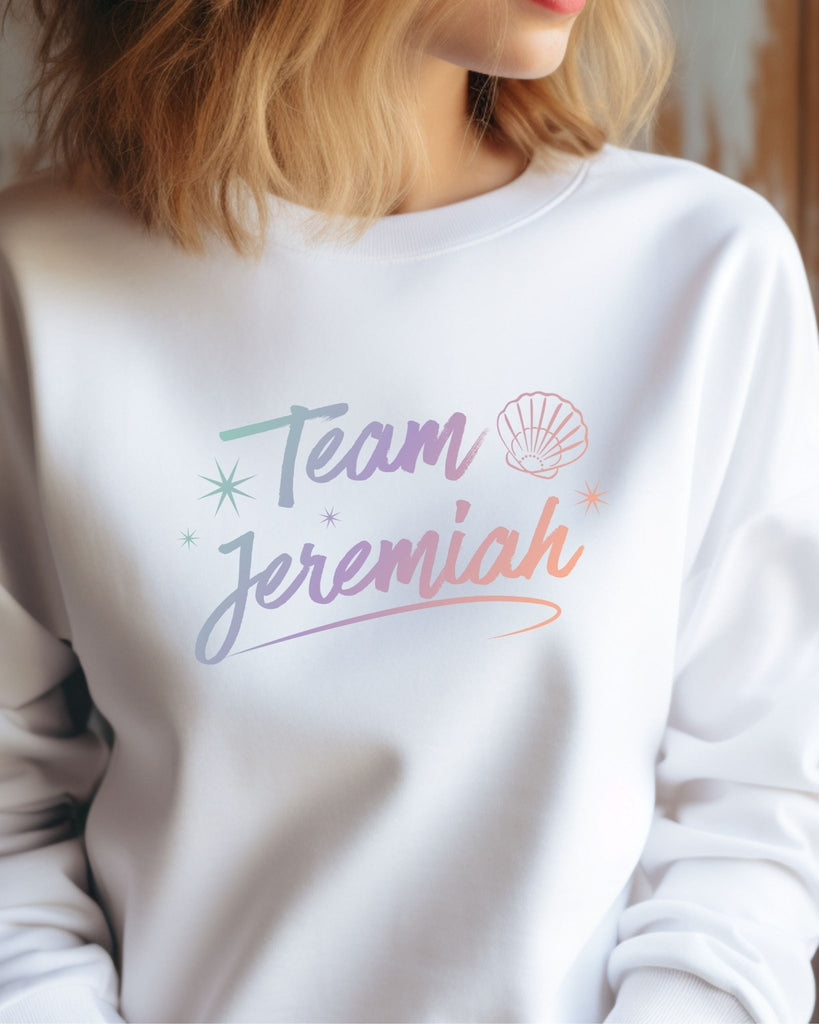 Team Jeremiah Sweatshirt | The Summer I Turned Pretty Merch (TSITP Gradient Design) - Liam & Lore