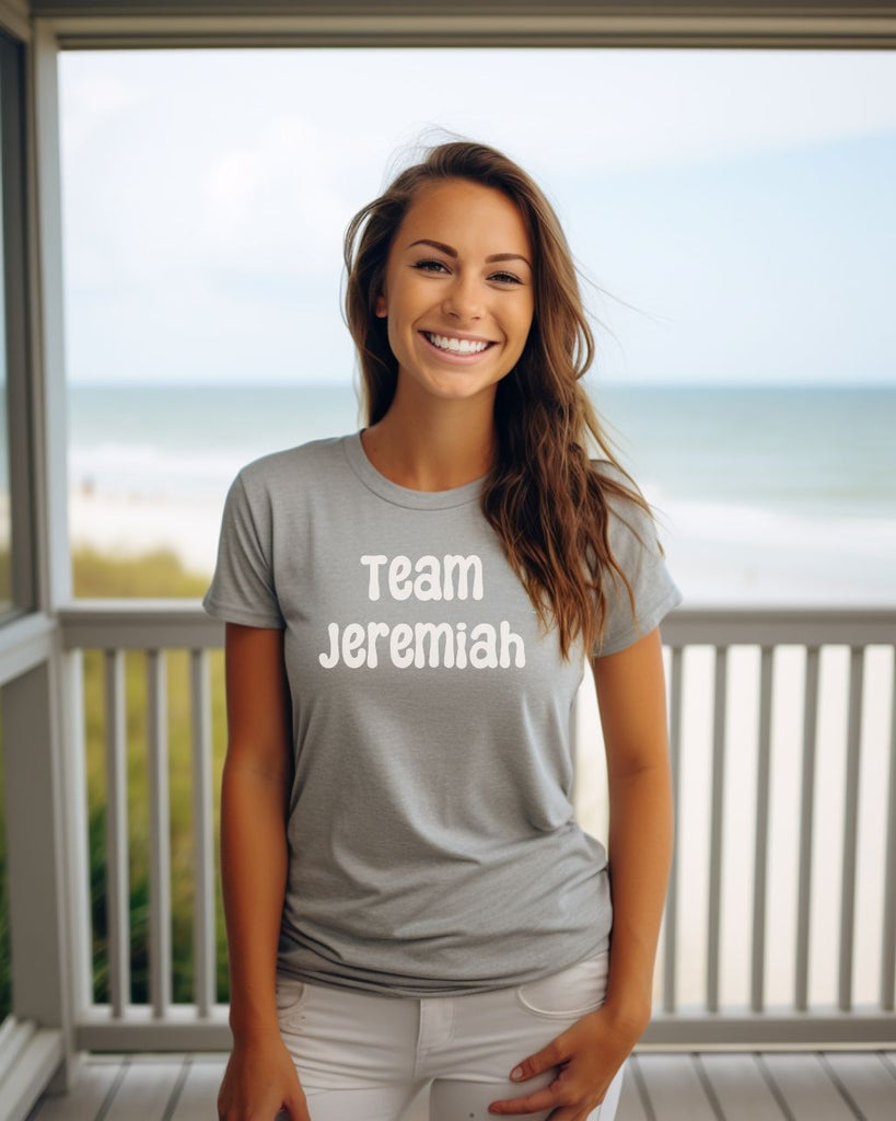 Team Jeremiah TSITP Comfort Colors T-Shirt - Jenny Han Bookish Inspired Shirt - Liam & Lore