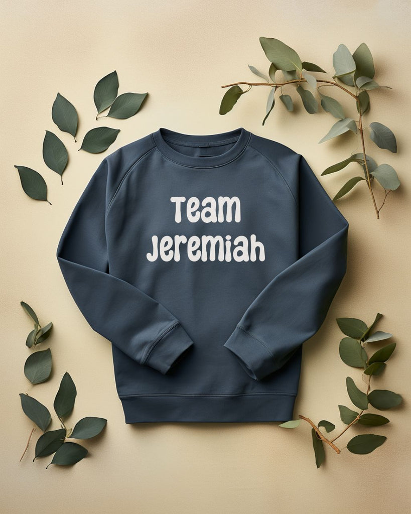 Team Jeremiah TSITP Sweatshirt - Jenny Han Bookish Inspired Sweater - Liam & Lore