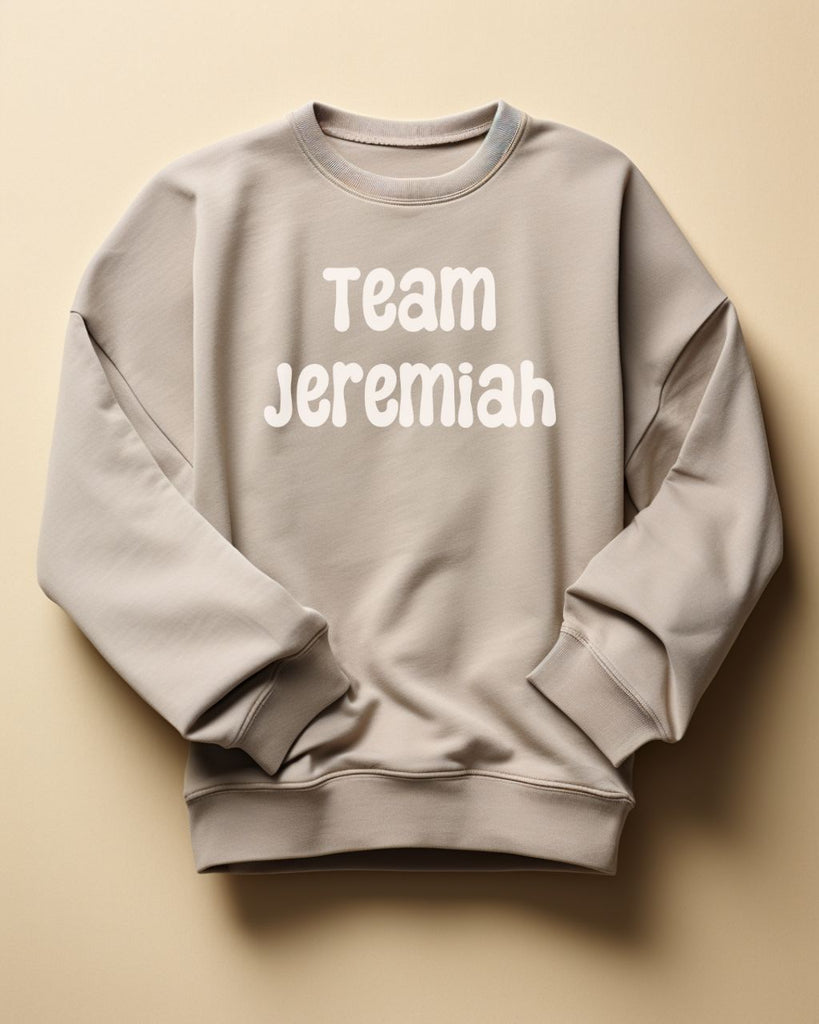 Team Jeremiah TSITP Sweatshirt - Jenny Han Bookish Inspired Sweater - Liam & Lore