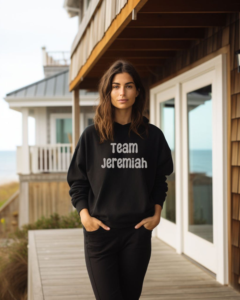 Team Jeremiah TSITP Sweatshirt - Jenny Han Bookish Inspired Sweater - Liam & Lore