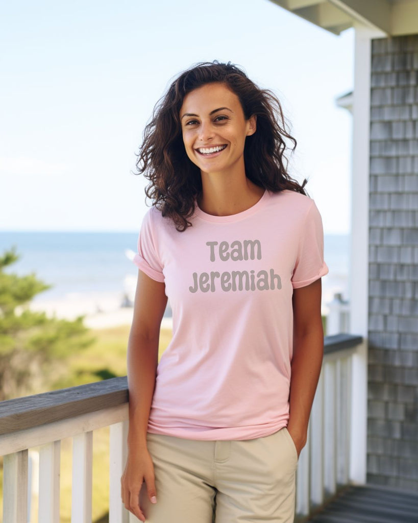 Team Jeremiah TSITP T-Shirt - Jenny Han Bookish Inspired Shirt - Liam & Lore