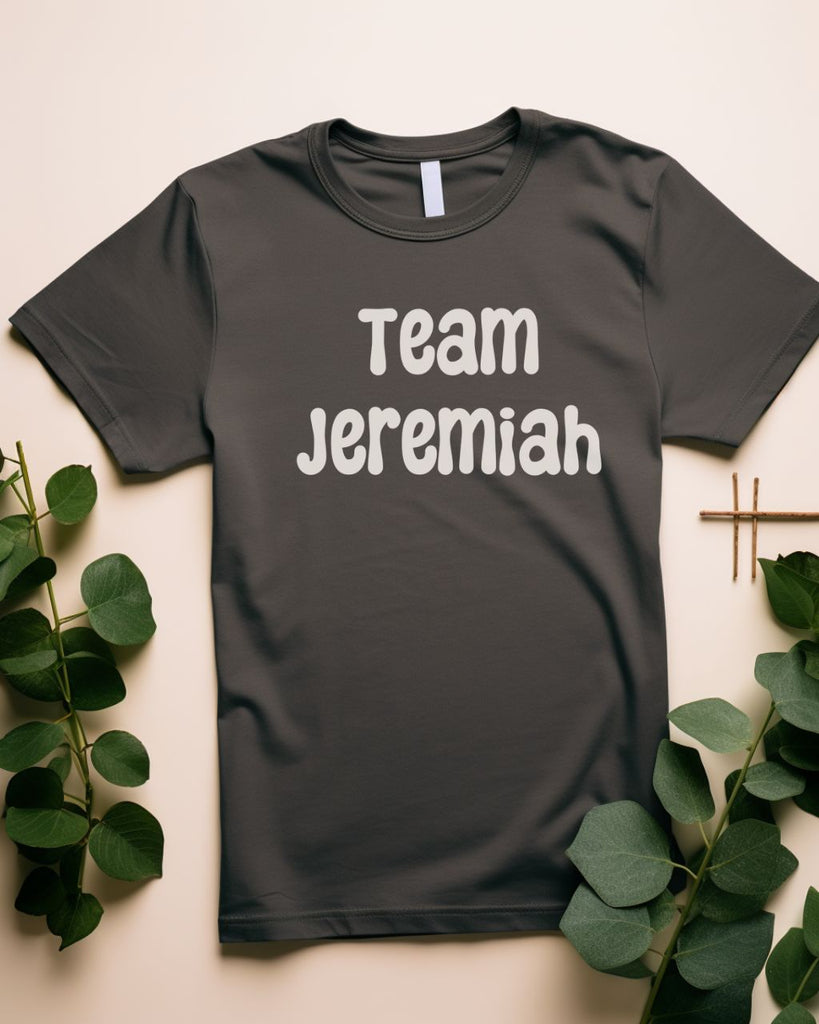 Team Jeremiah TSITP T-Shirt - Jenny Han Bookish Inspired Shirt - Liam & Lore