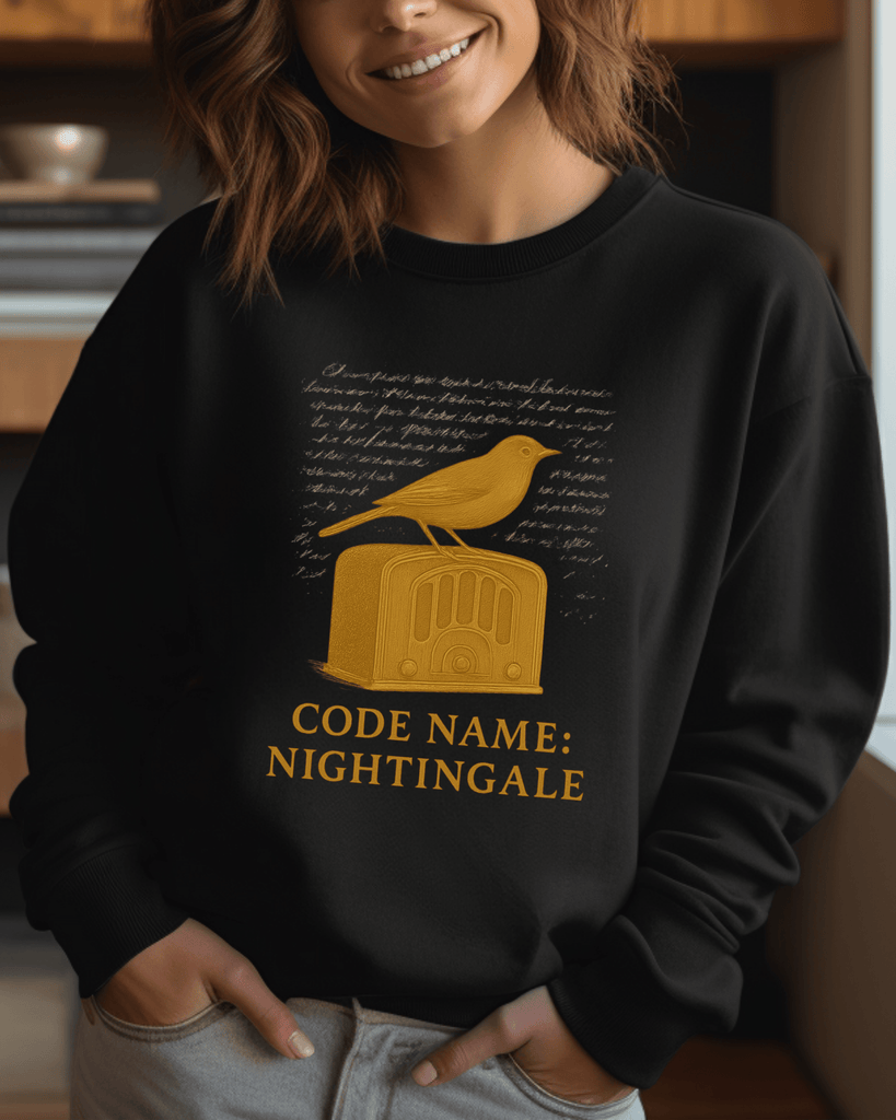 The Nightingale by Kristin Hannah Sweatshirt: Code Name: Nightingale - Liam & Lore