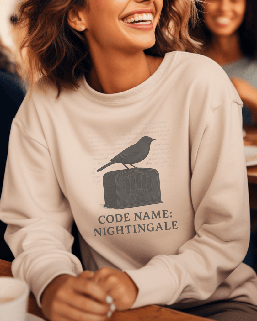 The Nightingale by Kristin Hannah Sweatshirt: Code Name: Nightingale - Liam & Lore