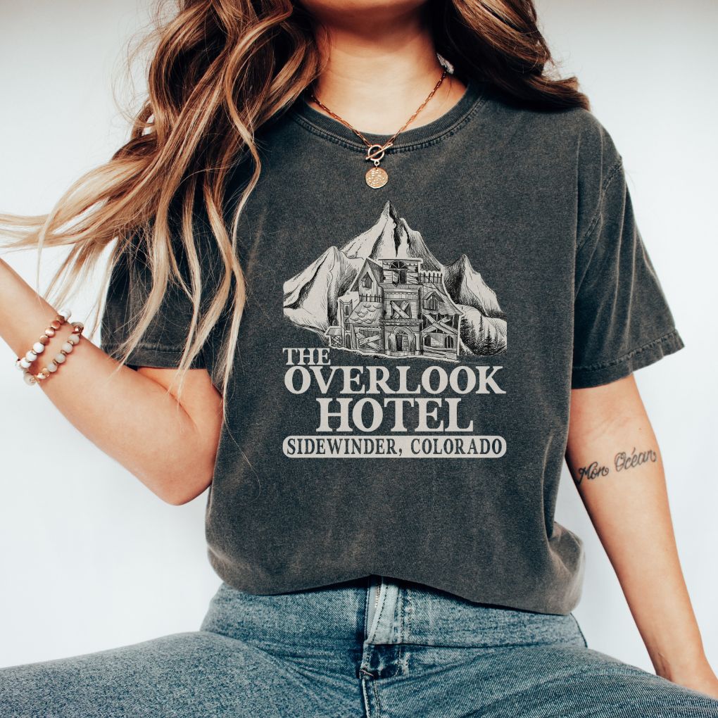 The Overlook Hotel Comfort Colors Shirt - Stephen King Bookish Inspired Shirt - Liam & Lore