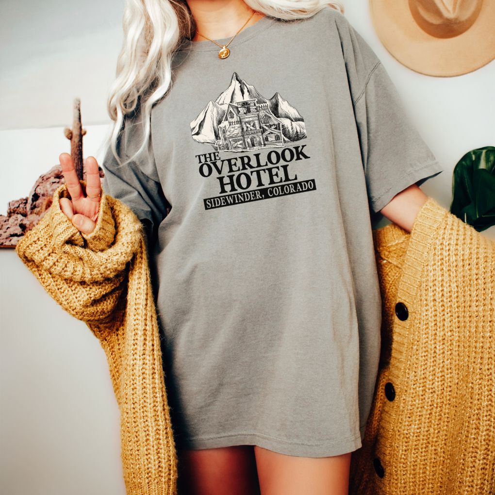 The Overlook Hotel Comfort Colors Shirt - Stephen King Bookish Inspired Shirt - Liam & Lore