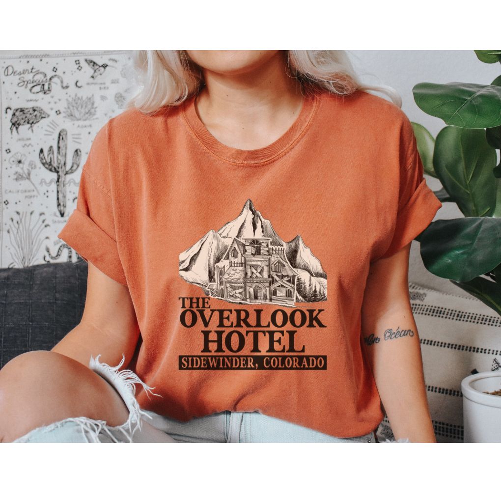 The Overlook Hotel Comfort Colors Shirt - Stephen King Bookish Inspired Shirt - Liam & Lore