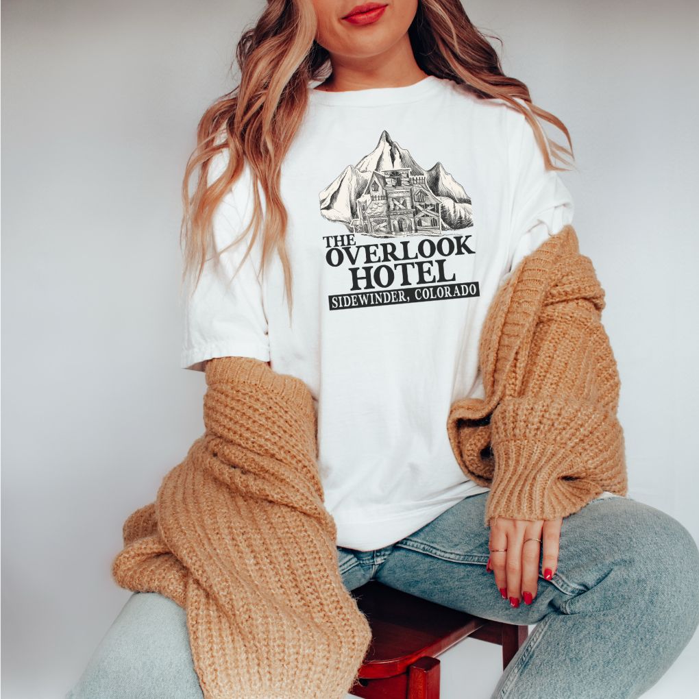 The Overlook Hotel Comfort Colors Shirt - Stephen King Bookish Inspired Shirt - Liam & Lore
