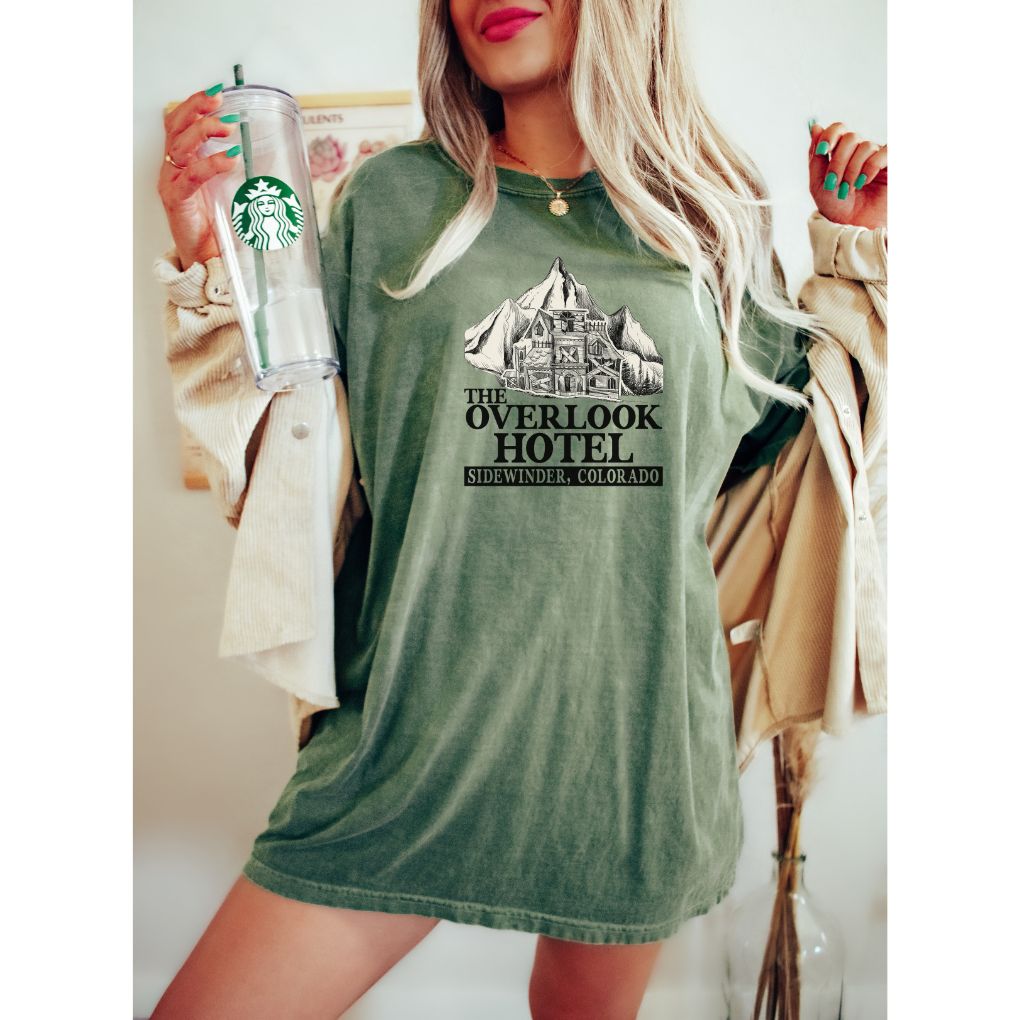 The Overlook Hotel Comfort Colors Shirt - Stephen King Bookish Inspired Shirt - Liam & Lore