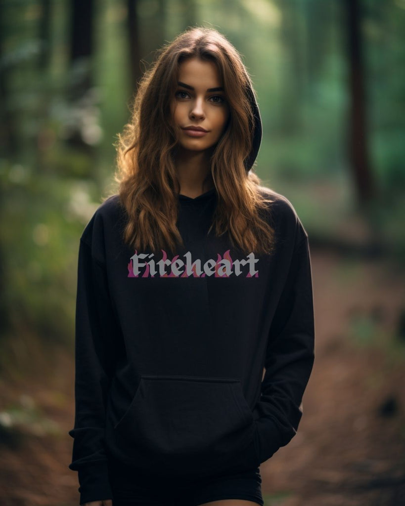 Throne of Glass Hoodie - Sarah J. Maas Inspired Fireheart Merch - Liam & Lore